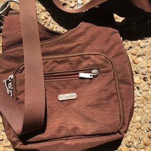 Baggallini Brown Crossbody Bag (lots of pockets)